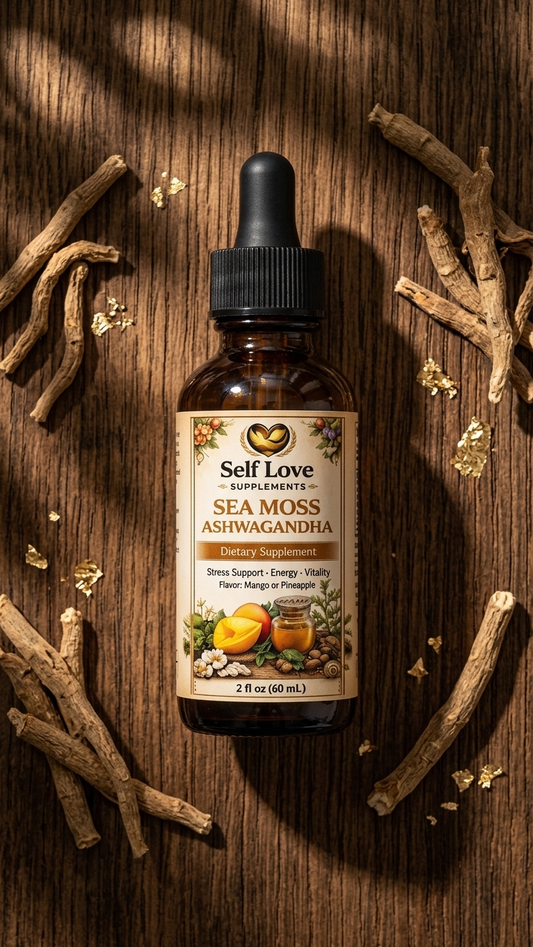 Sea Moss + Ashwagandha Drops